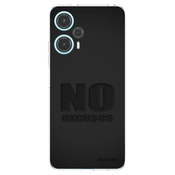 Picasee átlátszó szilikon tok az alábbi mobiltelefonokra Xiaomi Poco F5 - No Excuses