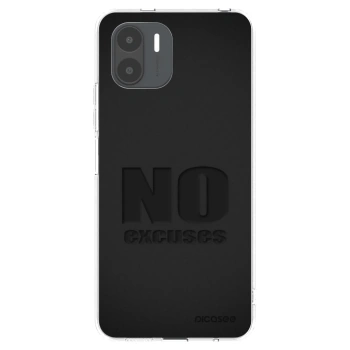 Picasee átlátszó szilikon tok az alábbi mobiltelefonokra Xiaomi Redmi A2 - No Excuses
