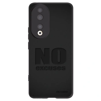 Picasee fekete szilikon tok az alábbi mobiltelefonokra Honor 90 5G - No Excuses