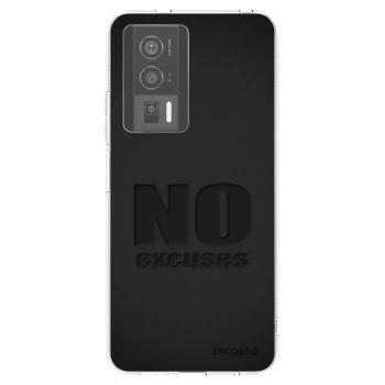 Picasee átlátszó szilikon tok az alábbi mobiltelefonokra Xiaomi Poco F5 Pro 5G - No Excuses
