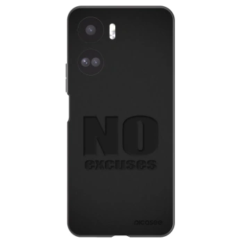 Picasee fekete szilikon tok az alábbi mobiltelefonokra Honor 90 Lite 5G - No Excuses