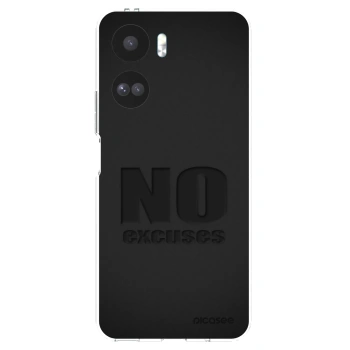 Picasee átlátszó szilikon tok az alábbi mobiltelefonokra Honor 90 Lite 5G - No Excuses
