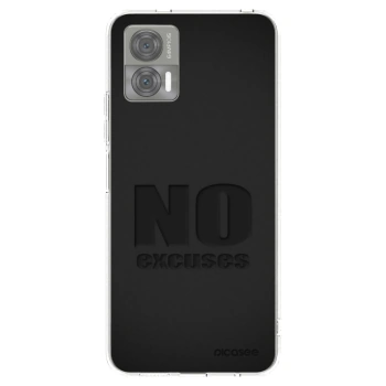Picasee átlátszó szilikon tok az alábbi mobiltelefonokra Motorola Edge 30 Neo - No Excuses