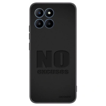 Picasee fekete szilikon tok az alábbi mobiltelefonokra Honor 70 Lite - No Excuses