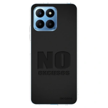 Picasee átlátszó szilikon tok az alábbi mobiltelefonokra Honor 70 Lite - No Excuses