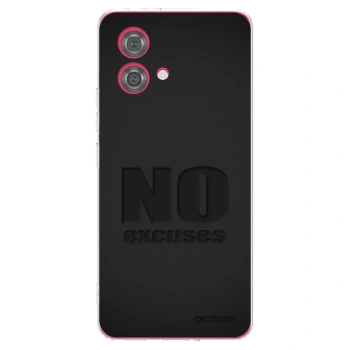 Picasee átlátszó szilikon tok az alábbi mobiltelefonokra Motorola Moto G84 5G - No Excuses
