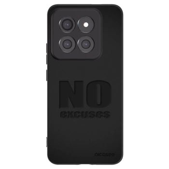 Picasee fekete szilikon tok az alábbi mobiltelefonokra Xiaomi 14 Pro - No Excuses
