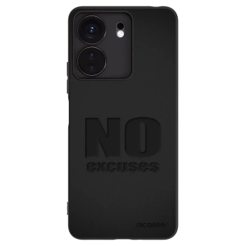 Picasee fekete szilikon tok az alábbi mobiltelefonokra Xiaomi Redmi 13C 4G - No Excuses