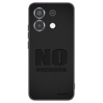 Picasee fekete szilikon tok az alábbi mobiltelefonokra Xiaomi Poco X6 - No Excuses
