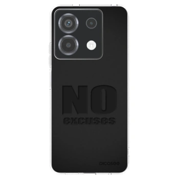 Picasee átlátszó szilikon tok az alábbi mobiltelefonokra Xiaomi Poco X6 - No Excuses