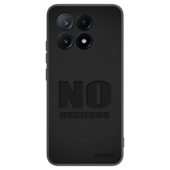 Picasee fekete szilikon tok az alábbi mobiltelefonokra Xiaomi Poco X6 Pro - No Excuses