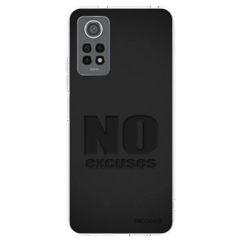 Picasee átlátszó szilikon tok az alábbi mobiltelefonokra Xiaomi Redmi Note 12 Pro 4G - No Excuses