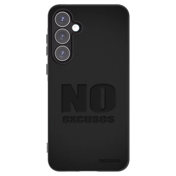 Picasee fekete szilikon tok az alábbi mobiltelefonokra Samsung Galaxy A55 5G A556B - No Excuses
