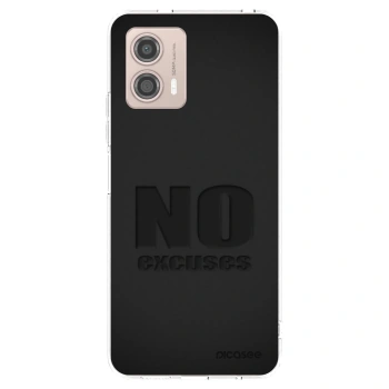 Picasee átlátszó szilikon tok az alábbi mobiltelefonokra Motorola Moto G53 5G - No Excuses
