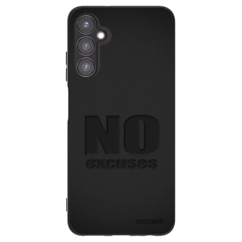 Picasee fekete szilikon tok az alábbi mobiltelefonokra Samsung Galaxy A05s A057G - No Excuses