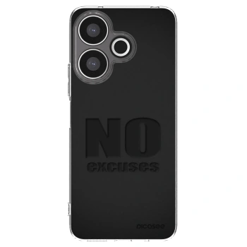Picasee átlátszó szilikon tok az alábbi mobiltelefonokra Xiaomi Redmi 13 4G - No Excuses