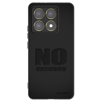 Picasee fekete szilikon tok az alábbi mobiltelefonokra Xiaomi 14T - No Excuses