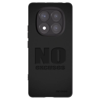 Picasee fekete szilikon tok az alábbi mobiltelefonokra Xiaomi Redmi Note 14 Pro+ 5G - No Excuses