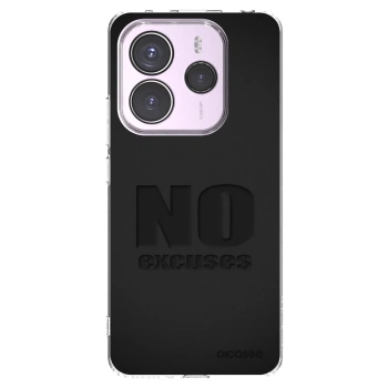 Picasee átlátszó szilikon tok az alábbi mobiltelefonokra Xiaomi Redmi Note 14 5G - No Excuses