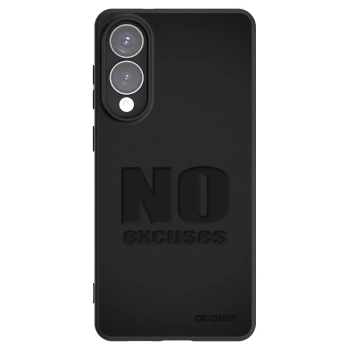 Picasee fekete szilikon tok az alábbi mobiltelefonokra Samsung Galaxy S25 Edge 5G - No Excuses