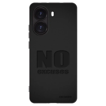 Picasee fekete szilikon tok az alábbi mobiltelefonokra Xiaomi Poco X7 Pro 5G - No Excuses