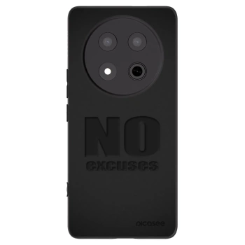 Picasee fekete szilikon tok az alábbi mobiltelefonokra Honor Magic7 Lite 5G - No Excuses