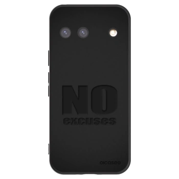 Picasee fekete szilikon tok az alábbi mobiltelefonokra Google Pixel 9 - No Excuses