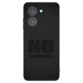 Picasee fekete szilikon tok az alábbi mobiltelefonokra Xiaomi Redmi A5 - No Excuses