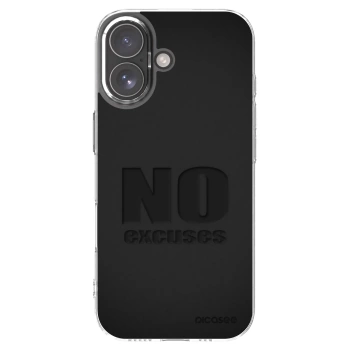 Picasee átlátszó szilikon tok az alábbi mobiltelefonokra Apple iPhone 17 - No Excuses