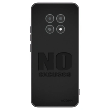 Picasee fekete szilikon tok az alábbi mobiltelefonokra Realme 12X - No Excuses