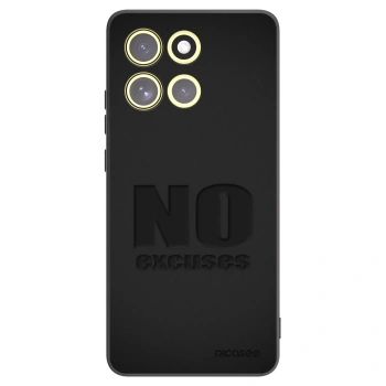 Picasee fekete szilikon tok az alábbi mobiltelefonokra Motorola Moto G86 5G - No Excuses