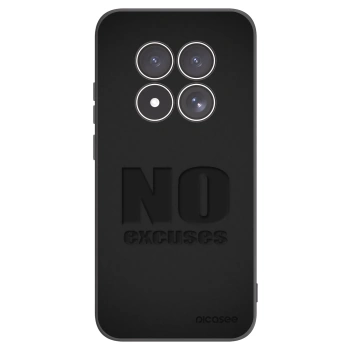 Picasee fekete szilikon tok az alábbi mobiltelefonokra Xiaomi Redmi Note 15 Pro 4G - No Excuses