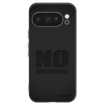 Picasee fekete szilikon tok az alábbi mobiltelefonokra Google Pixel 10 Pro - No Excuses