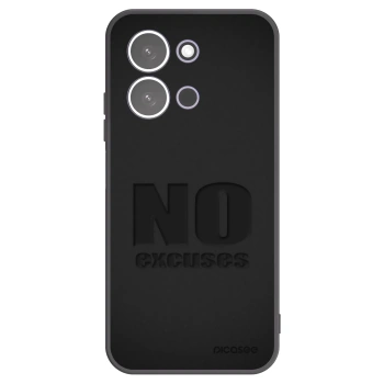 Picasee fekete szilikon tok az alábbi mobiltelefonokra Xiaomi Redmi 15C 5G - No Excuses