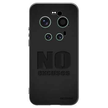 Picasee fekete szilikon tok az alábbi mobiltelefonokra Xiaomi 17 Ultra - No Excuses
