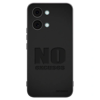 Picasee fekete szilikon tok az alábbi mobiltelefonokra Xiaomi Poco X8 Pro Max - No Excuses