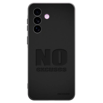 Picasee fekete szilikon tok az alábbi mobiltelefonokra Samsung Galaxy A57 5G - No Excuses