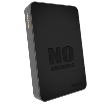 Picasee Powerbank MagSafe 10 000 mAh Szürke - No Excuses