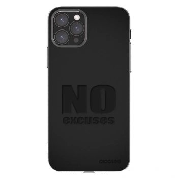 Picasee átlátszó szilikon tok az alábbi mobiltelefonokra Apple iPhone 11 Pro - No Excuses