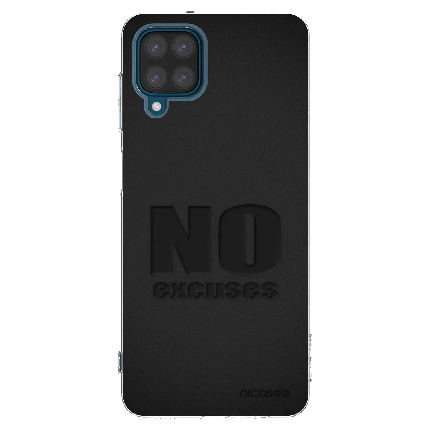 Picasee átlátszó szilikon tok az alábbi mobiltelefonokra Samsung Galaxy A12 A125F - No Excuses