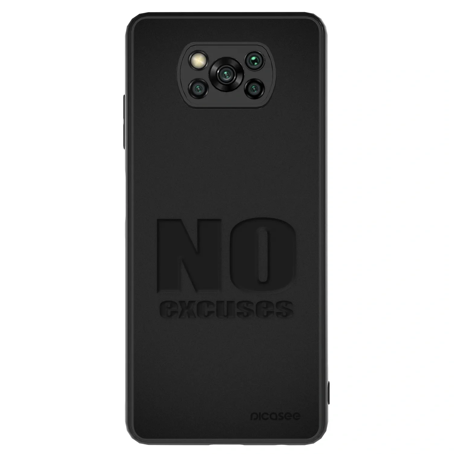 Picasee ULTIMATE CASE Xiaomi Poco X3 - készülékre - No Excuses