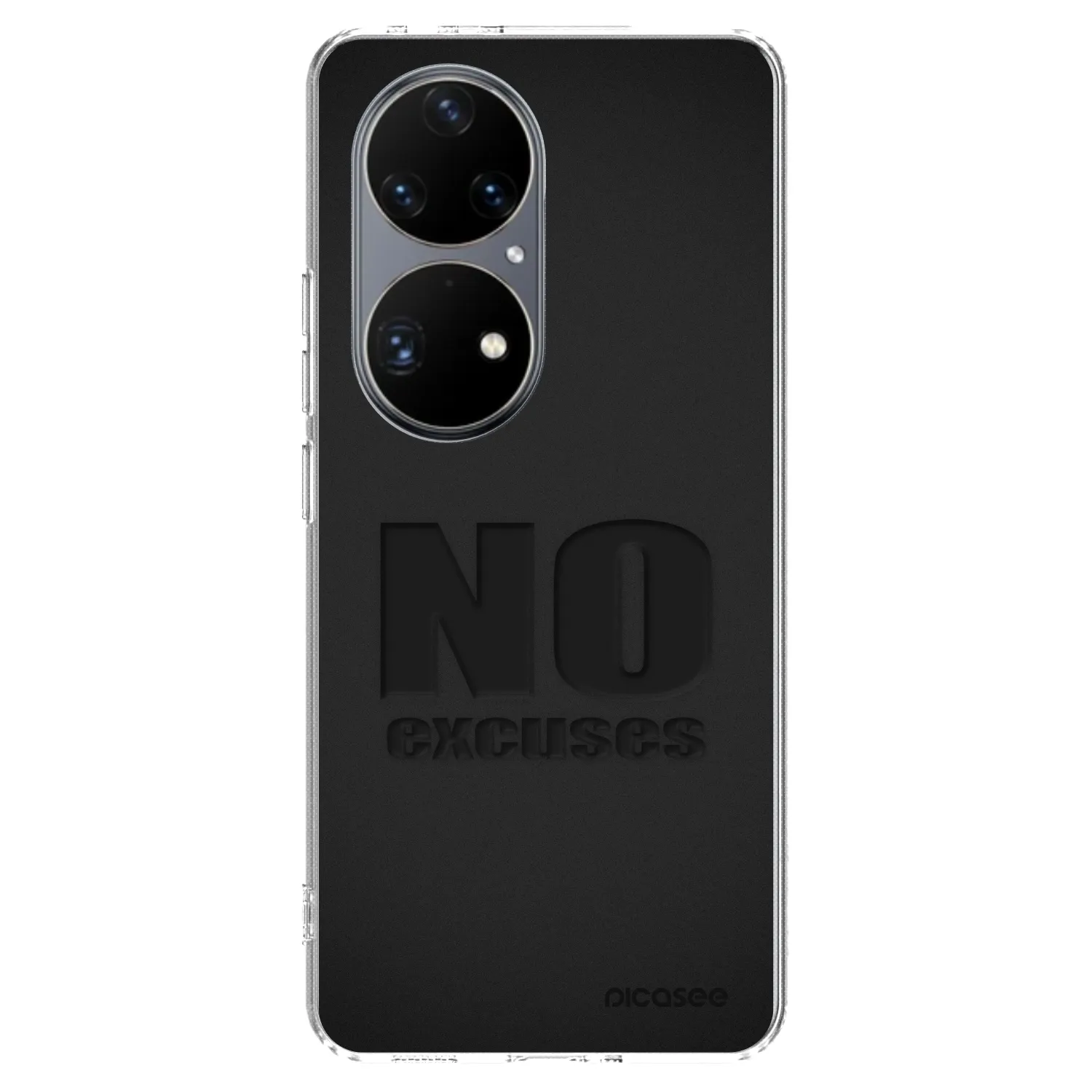 Picasee átlátszó szilikon tok az alábbi mobiltelefonokra Huawei P50 - No Excuses