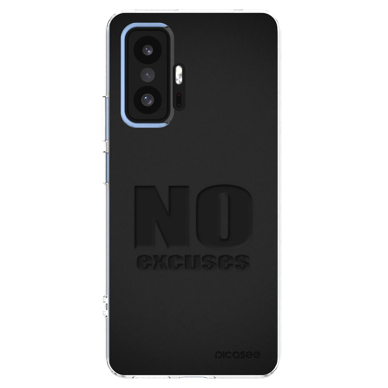 Picasee átlátszó szilikon tok az alábbi mobiltelefonokra Xiaomi 11T - No Excuses