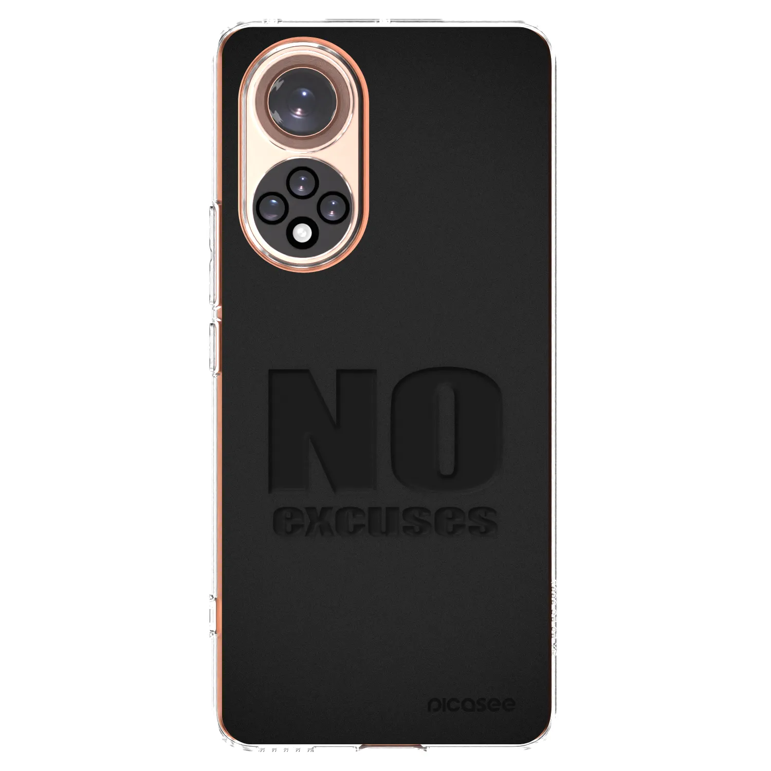 Picasee átlátszó szilikon tok az alábbi mobiltelefonokra Honor 50 5G - No Excuses