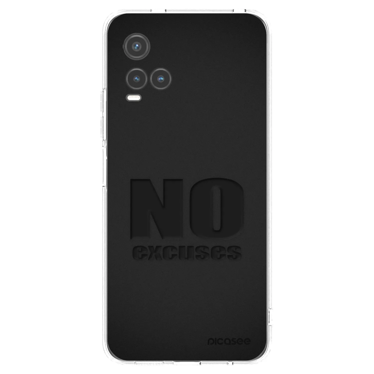 Picasee átlátszó szilikon tok az alábbi mobiltelefonokra Vivo Y33s - No Excuses