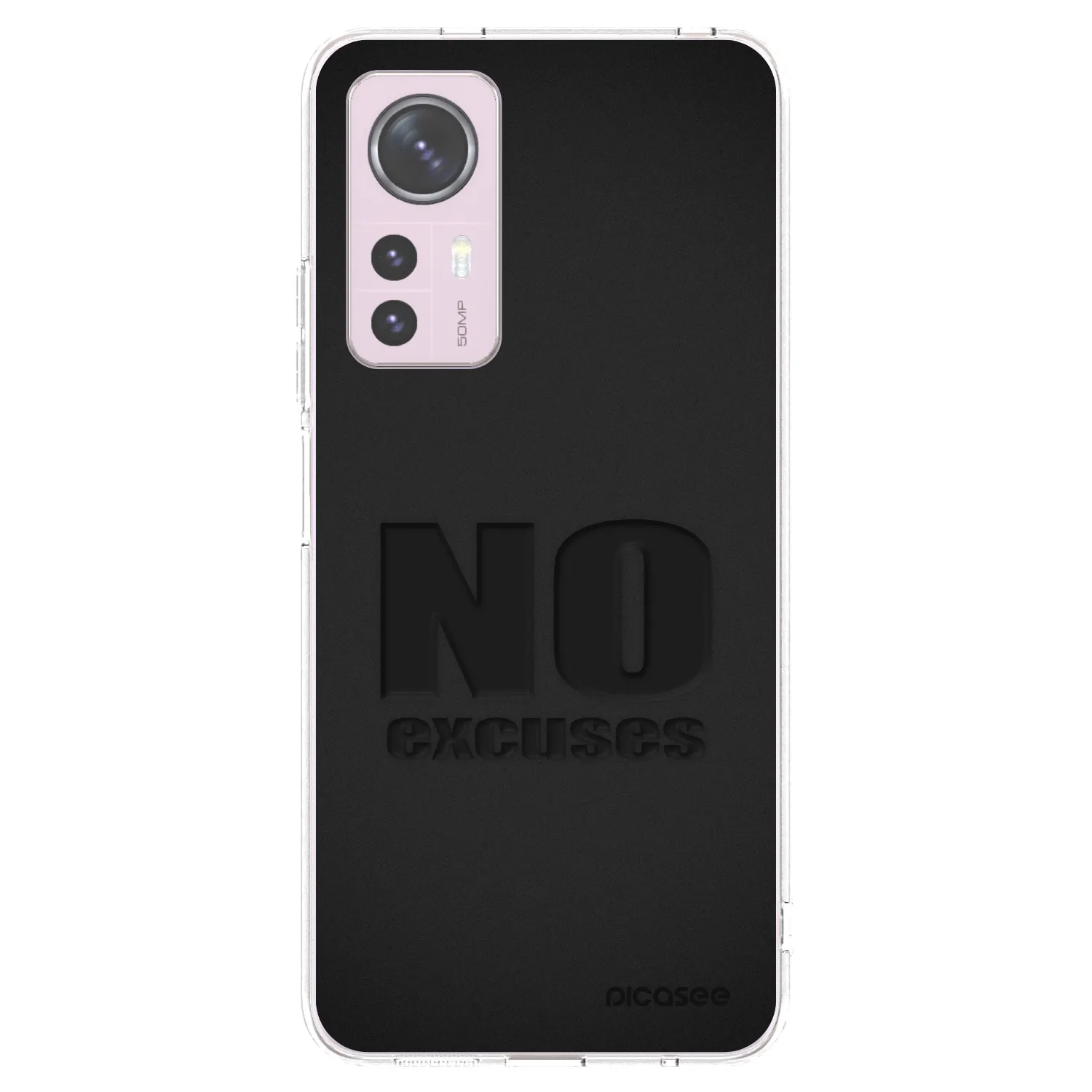Picasee átlátszó szilikon tok az alábbi mobiltelefonokra Xiaomi 12 - No Excuses