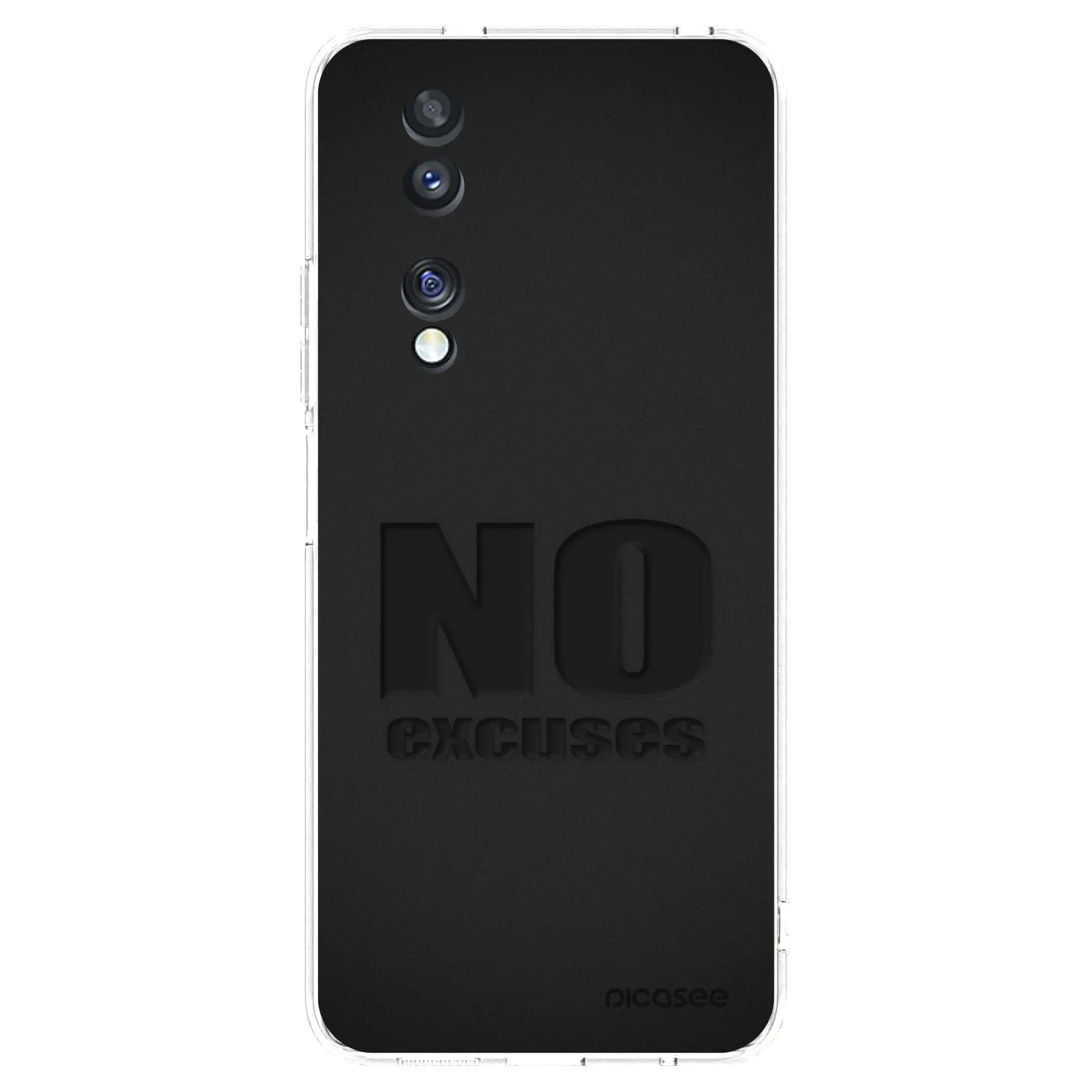 Picasee átlátszó szilikon tok az alábbi mobiltelefonokra Honor 70 - No Excuses