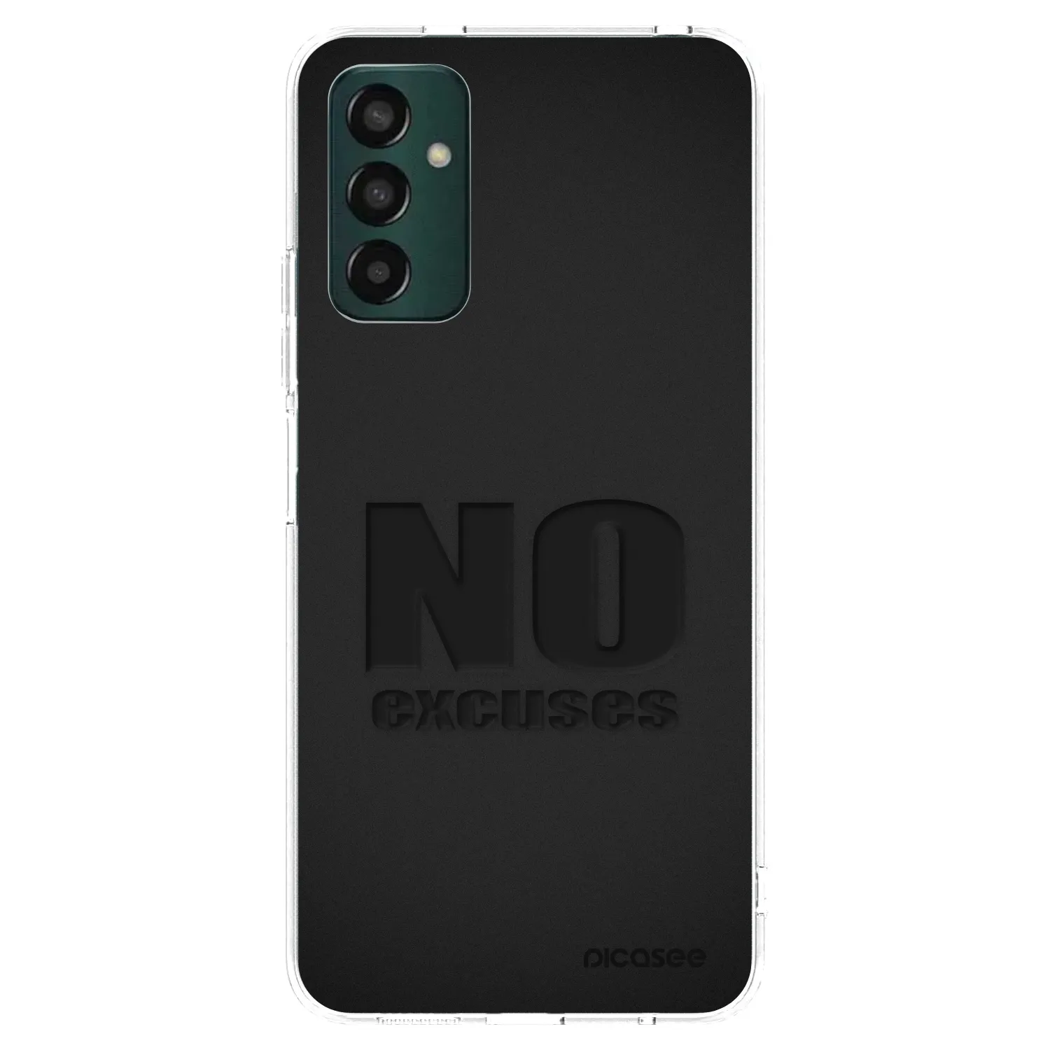 Picasee átlátszó szilikon tok az alábbi mobiltelefonokra Samsung Galaxy M23 5G - No Excuses