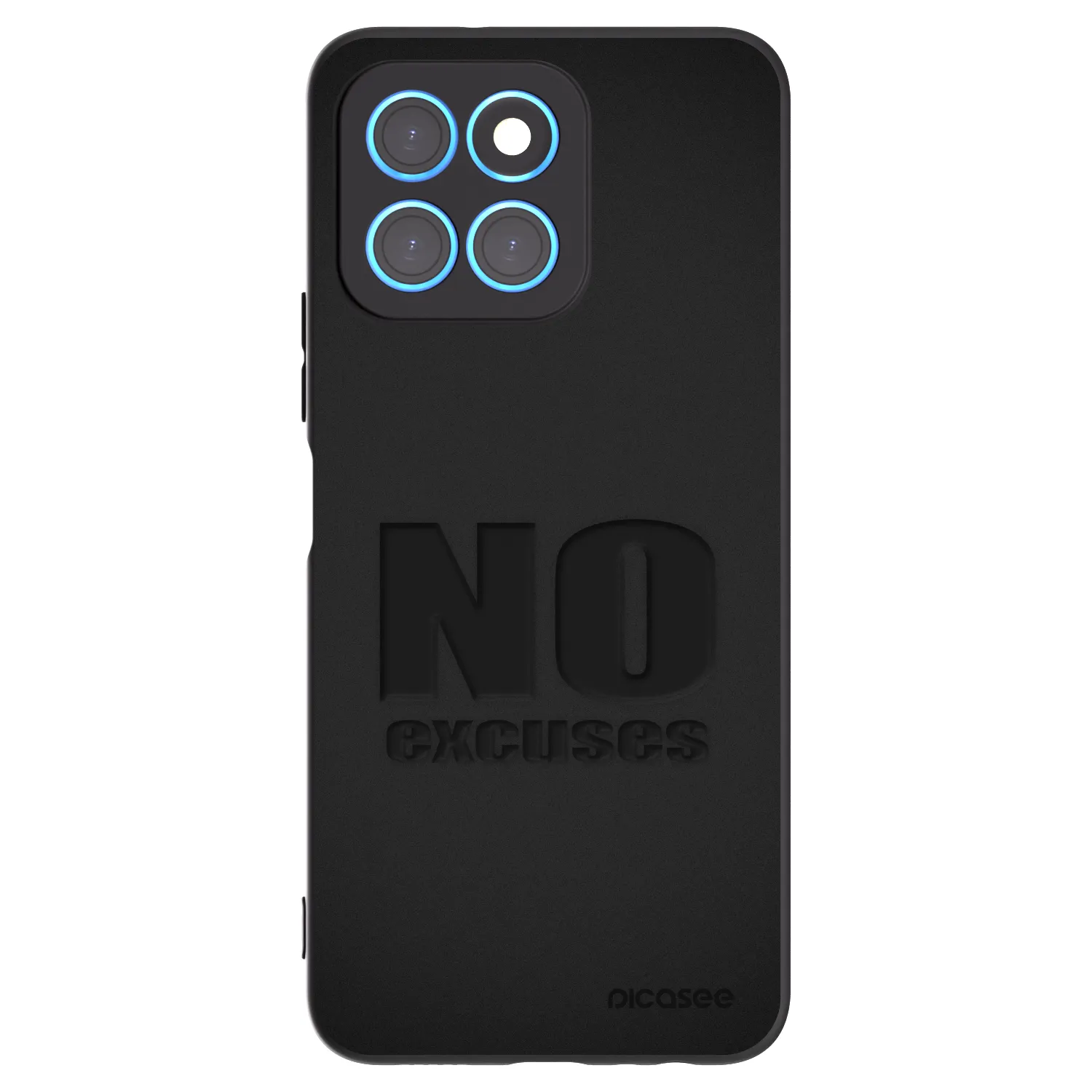 Picasee fekete szilikon tok az alábbi mobiltelefonokra Honor X6 - No Excuses