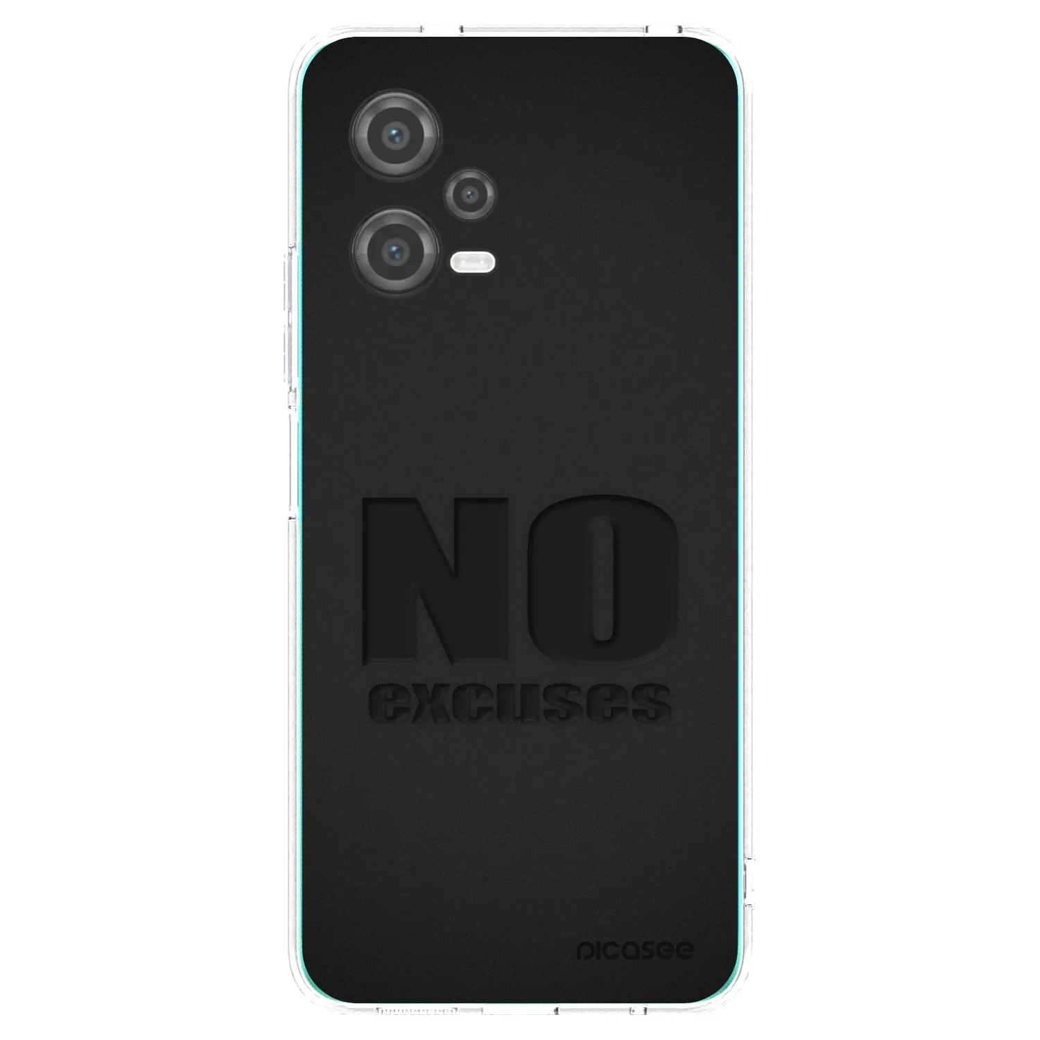 Picasee átlátszó szilikon tok az alábbi mobiltelefonokra Xiaomi Poco X5 - No Excuses